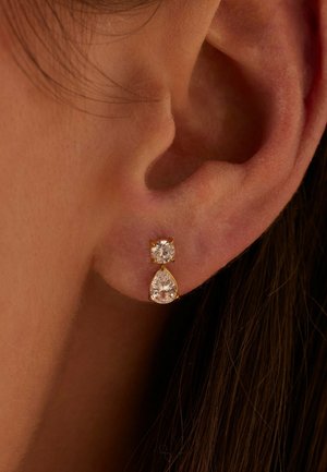 Lucardi, STATEMENT - Ohrringe - gold-coloured zirconia
