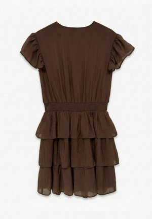 Vero Moda, DRESS VMMADISON SHORT DRESS - Robe de jour - toffee
