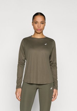 CORE TOP - T-shirt à manches longues - dark olive