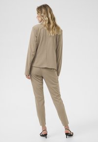 Cream ANETT - Blazer - fossil white pinstripe