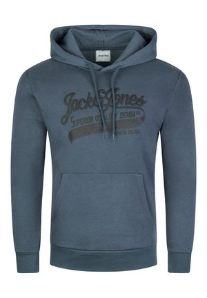 JJEADRIAN - Kapuzenpullover - dark slate
