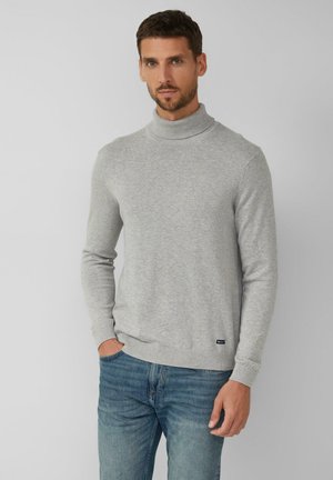 PULLOVER - Strickpullover - grau meliert