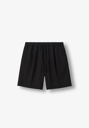 Burocs, LOOSE DRAWSTRING - Kratke hlače - black