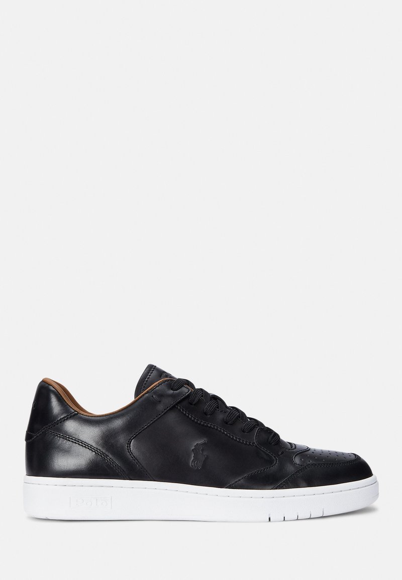 Polo Ralph Lauren COURT LEATHER SNEAKER Trainers black Zalando ie Polo Ralph Lauren COURT LEATHER SNEAKER Trainers black Zalando ie