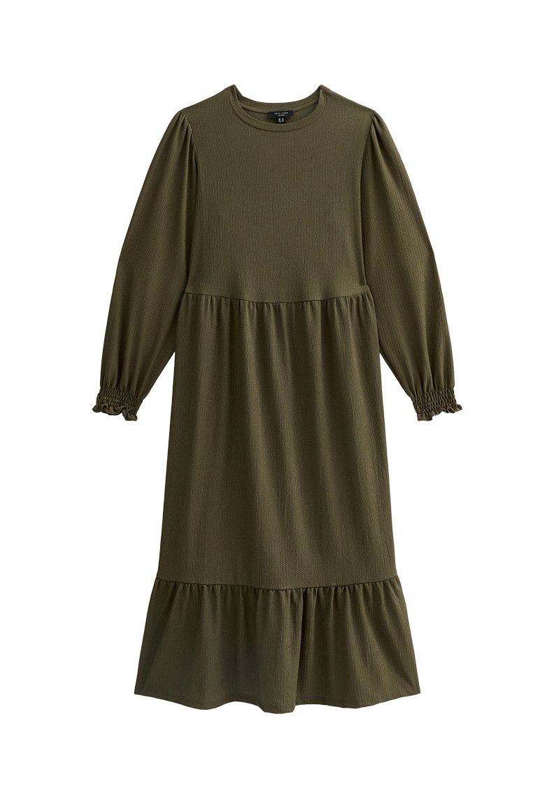 New Look Curves Jurk kaki