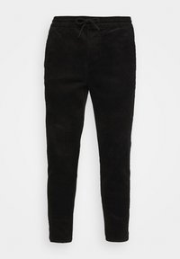 ONSLINUS CROPPED PANT CORD - Trousers - black