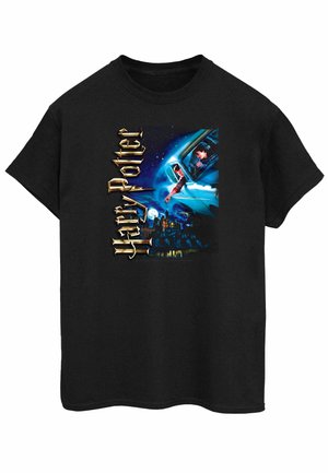 HARRY POTTER SMILES AT HOGWARTS - Print T-shirt - black