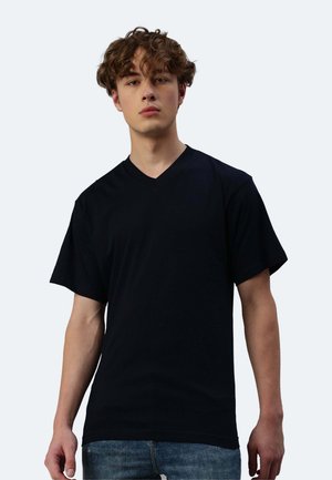 CLASSIC V-NECK - T-Shirt basic - marine