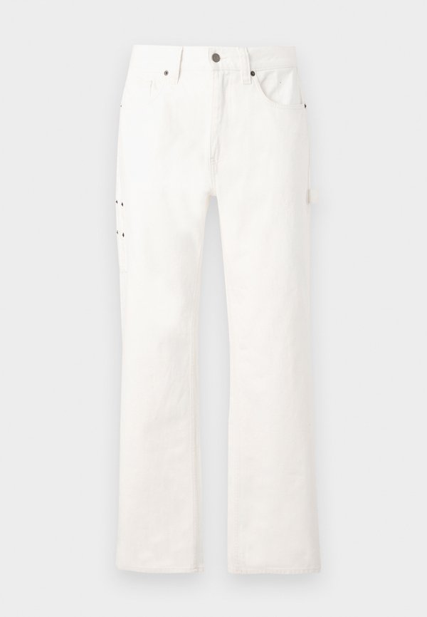 CARPENTER PANT UNISEX - Straight leg jeans - go washed ecru3