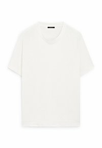 SHORT SLEEVE WITH CREW NECK - T-shirts basic - beige