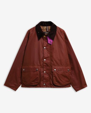 Barbour, PAUL SMITH LOVES BARBOUR KEY TRANSPORT WAX - Леко яке - russet