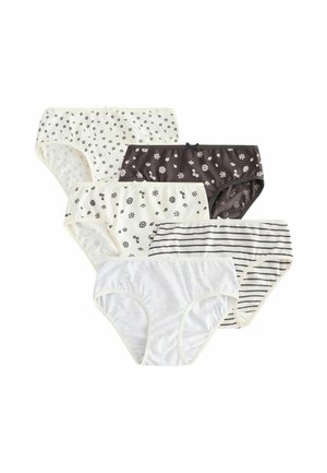 DITSY 5 PACK - Slip - black white