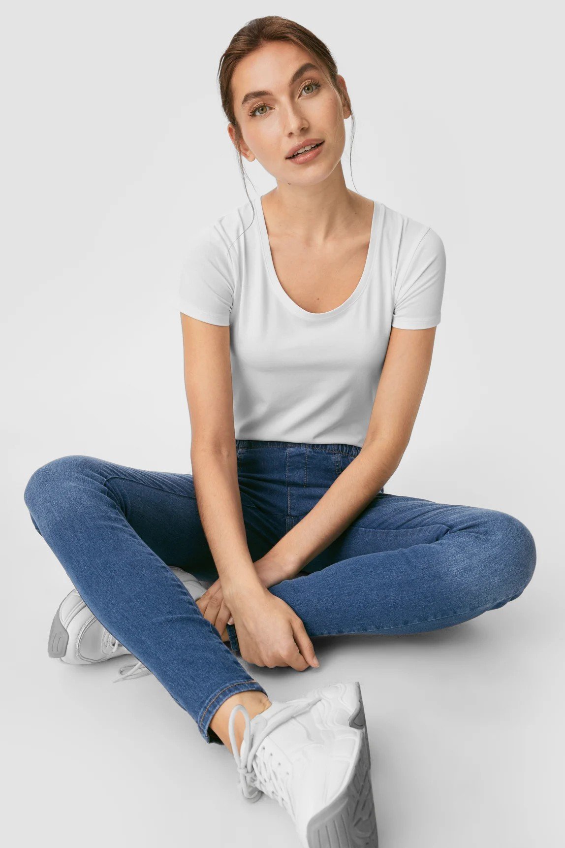 C\u0026A Jeans Skinny Fit - denim-blue/blu denim - Zalando