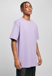 Urban Classics HEAVY 2-PACK - Jednoduché tričko - midnightnav lavender