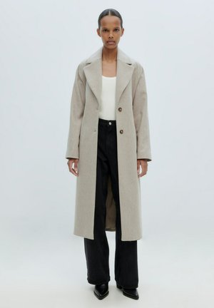 Classic coat - beigemeliert