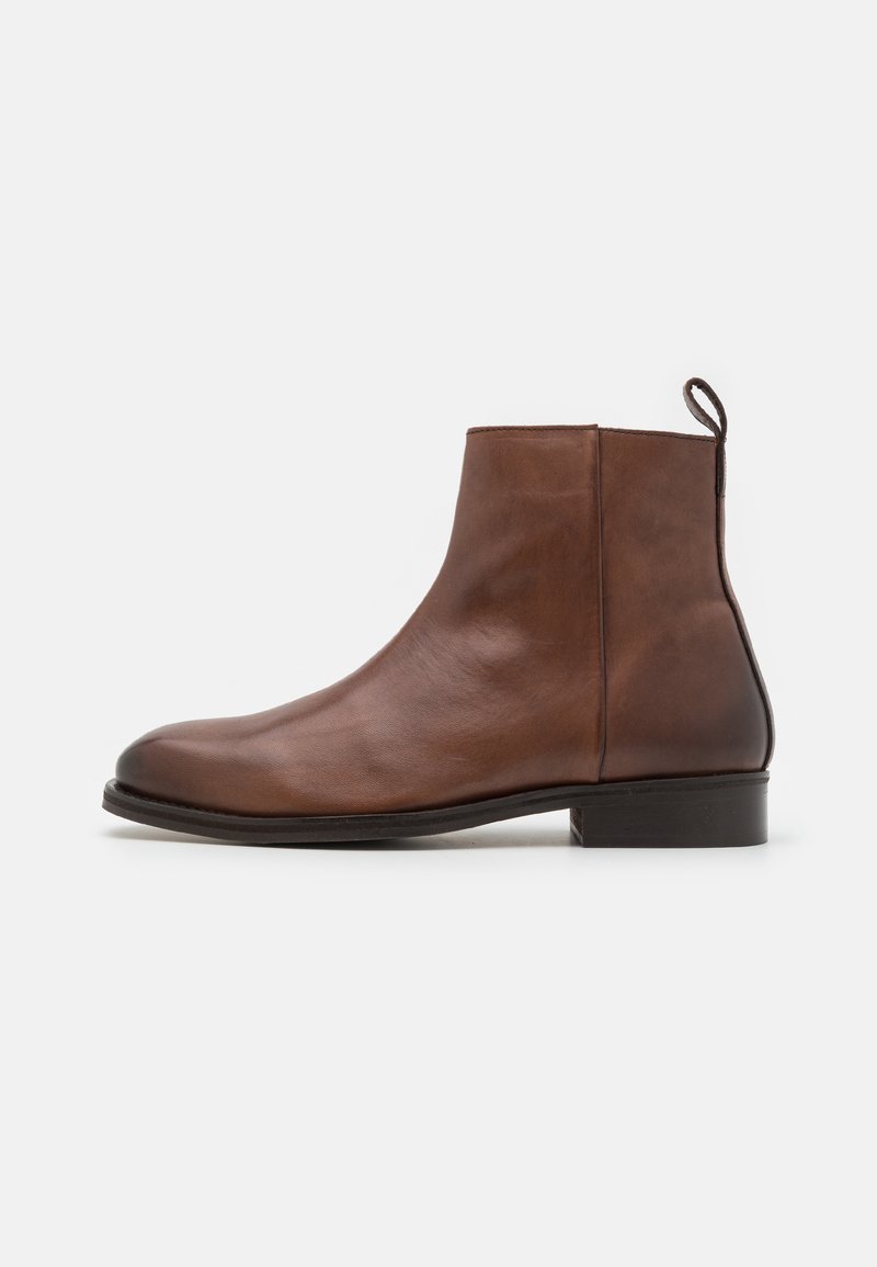 Zign LEATHER - Botines - brown