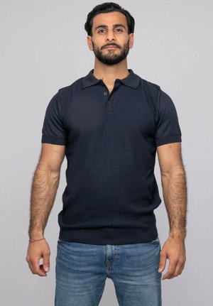 Ritchie Jeans, PULL POLO MANCHES COURTES ARTEMA - Polo - bleu marine