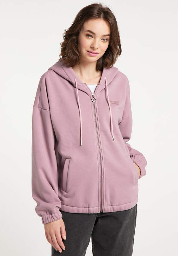 Sweatjacke - mauve