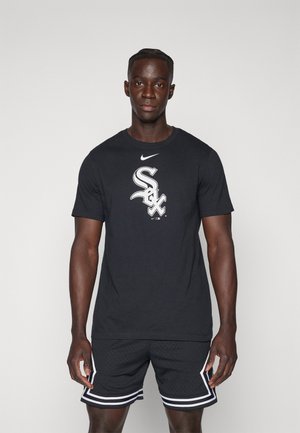 Nike Performance MLB CHICAGO WHITE SOX FUSE LARGE LOGO TEE - Club wear - black