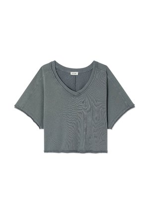American Vintage, T-SHIRT FEMME VIBTOWN - Základné tričko - ouragan vintage