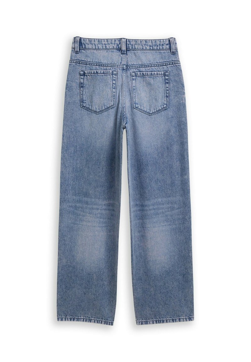 Jeans a gamba larga sbiaditi per bambina Okaïdi & Obaïbi