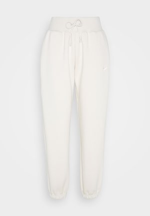 Nike Sportswear W PHNX FLC HR OS - Pantaloni sportivi - light orewood/sail