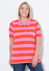 Ulla Popken Pikeepaita - coral pink