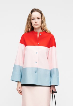 KUVITELLA HENNIKA - Cămașă - red/light pink/light blue