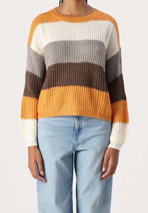 Strickpullover - orange