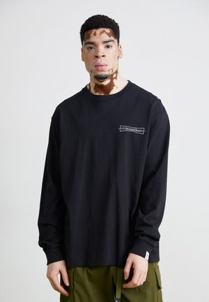 TOPO CAMO LOGO TEE - Longsleeve - black