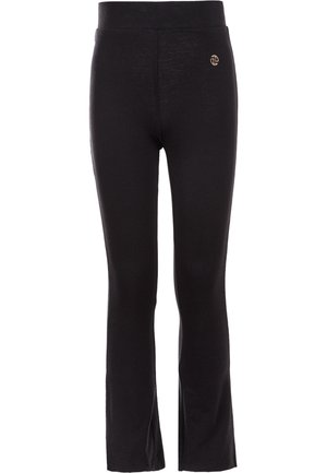 KARMA - Stoffhose - black