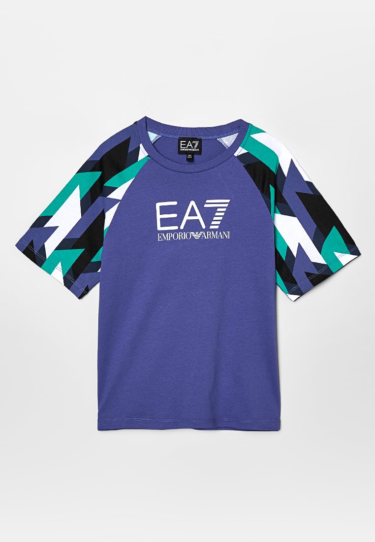 EA7 Emporio Armani T-shirt print grijs EA7 Emporio Armani T-shirt print grijs