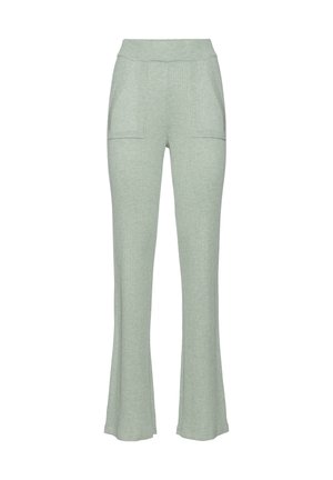 Trousers - mint meliert