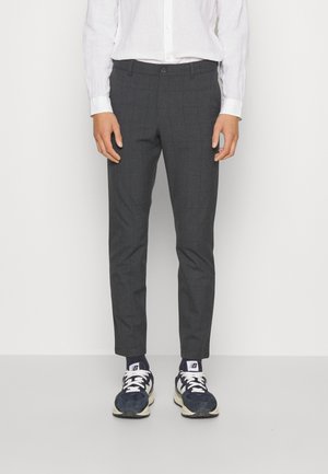 SLHSLIM ROBERT PANTS - Pantalones chinos - grey