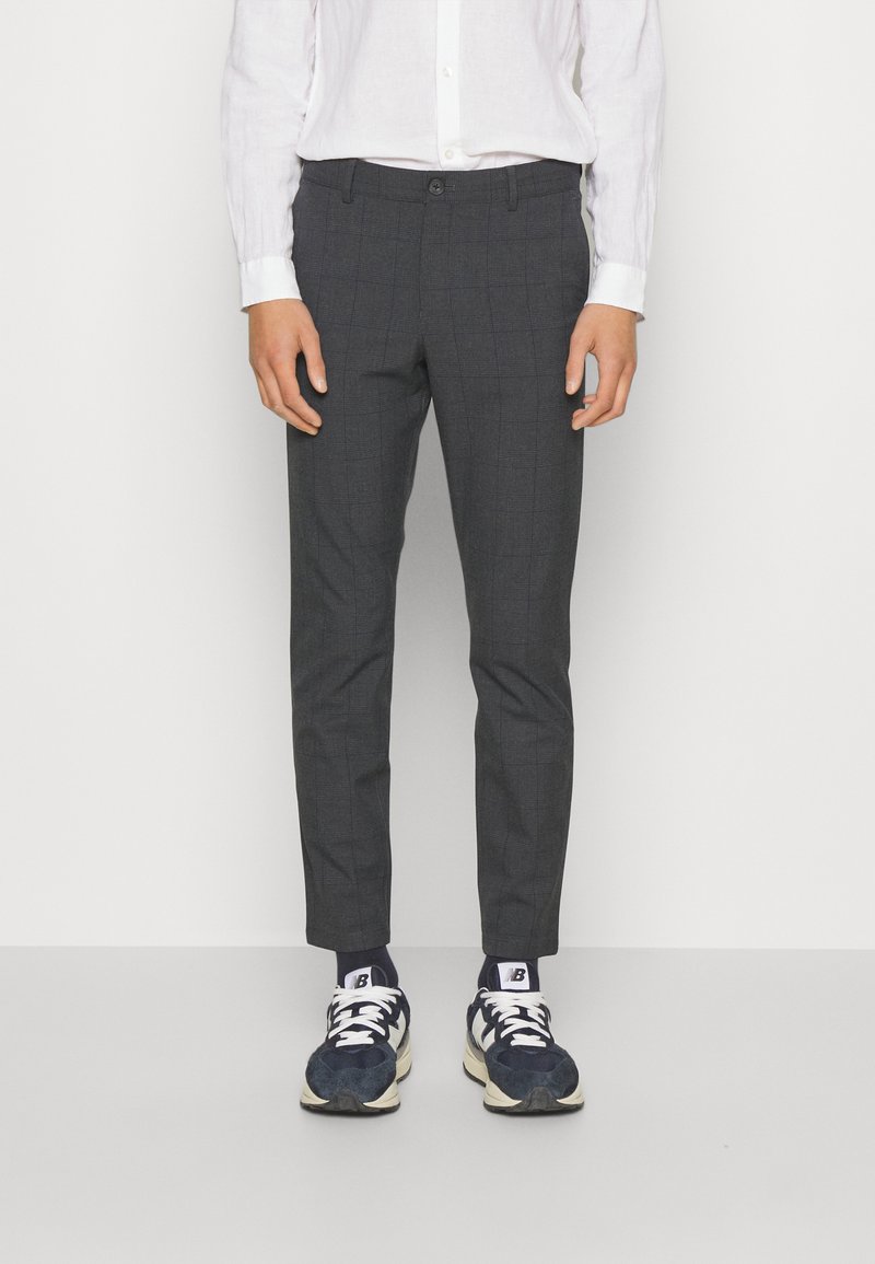 Selected Homme - SLHSLIM ROBERT PANTS - Chinot - grey, Suurenna