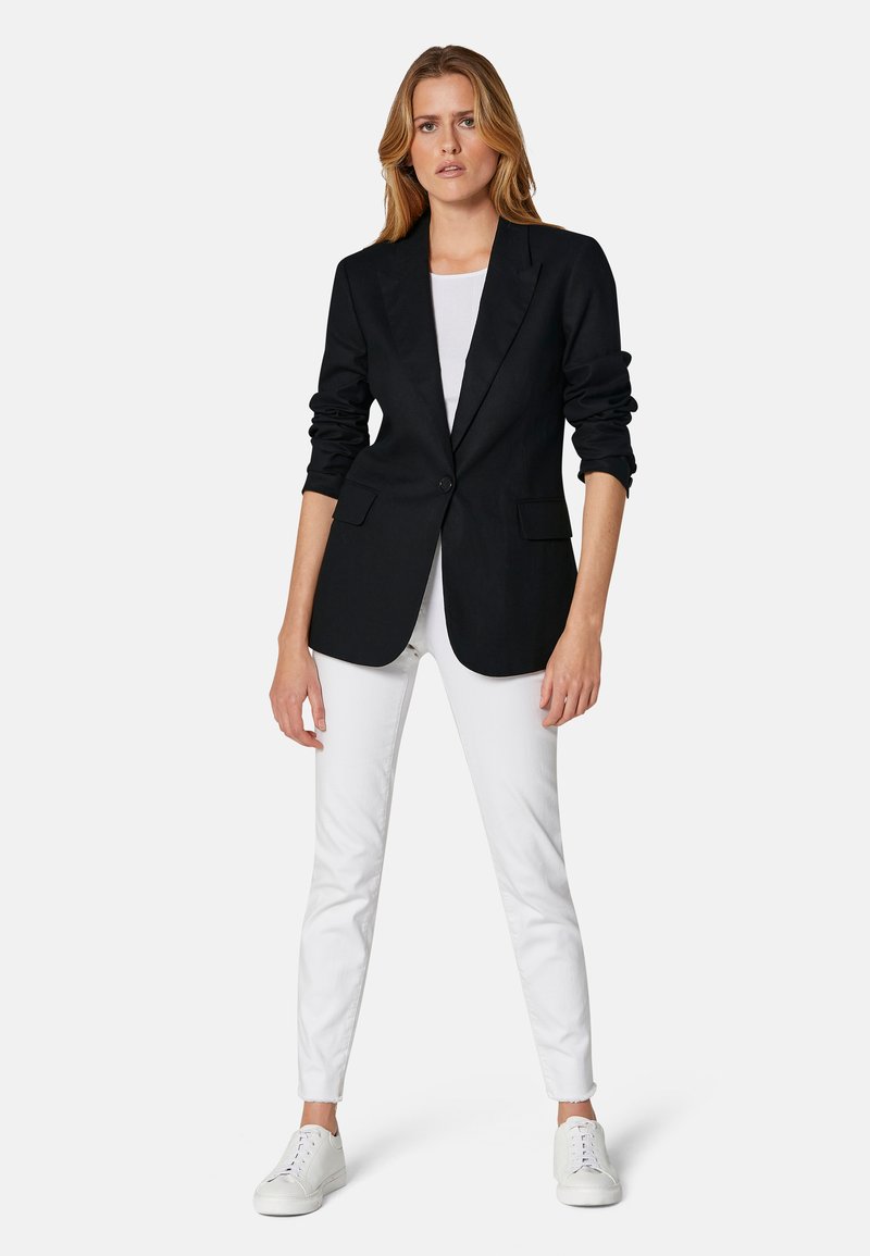 Damen Leichte Jacken | MADELEINE SCHLANKER IN HOCHWERTIGER MISCH Blazer schwarz/schwarz meliert - QQ31585 Damen Leichte Jacken | MADELEINE SCHLANKER IN HOCHWERTIGER MISCH Blazer schwarz/schwarz meliert - QQ31585