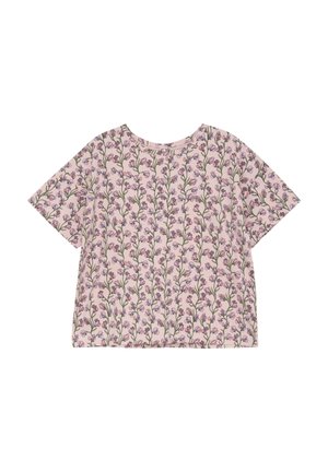 T-shirt med print - peachskin