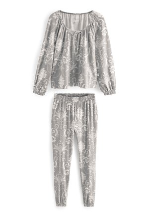 SET - Nattøj sæt - grey josette print