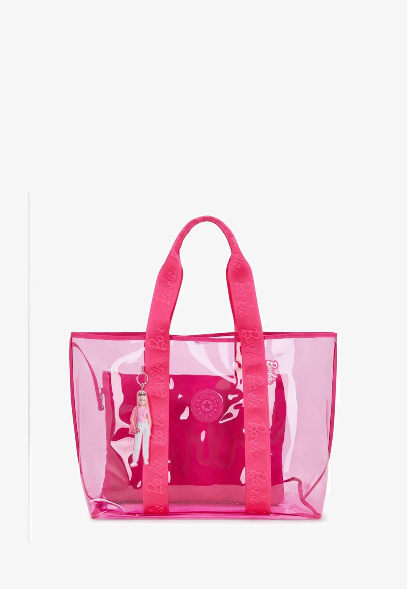 Kipling JACEY XL X BARBIE - Shopping bag - power pink transpant