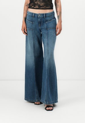 AKII - Wide Leg - denim blue