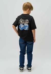 The New JOSH - Džíny Straight Fit - dark blue denim
