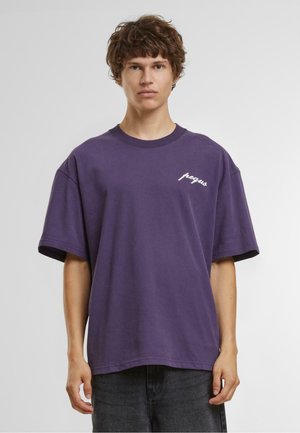 T-Shirt print - purple
