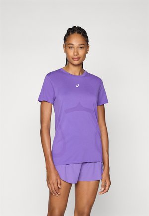 ASICS SEAMLESS TOP - Camiseta deportiva - edo purple