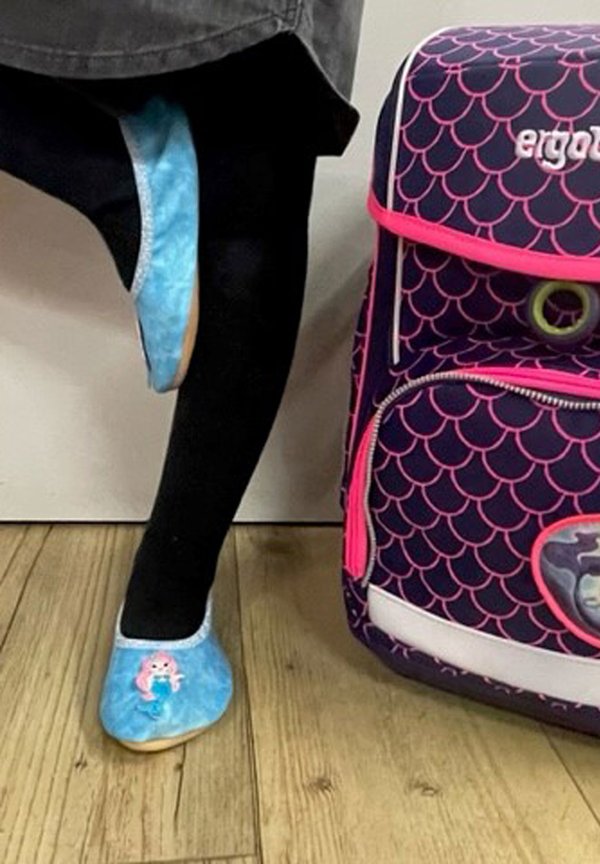 GYMNASTIK MEERJUNGFRAU – Klassischer Ballerina – hellblau