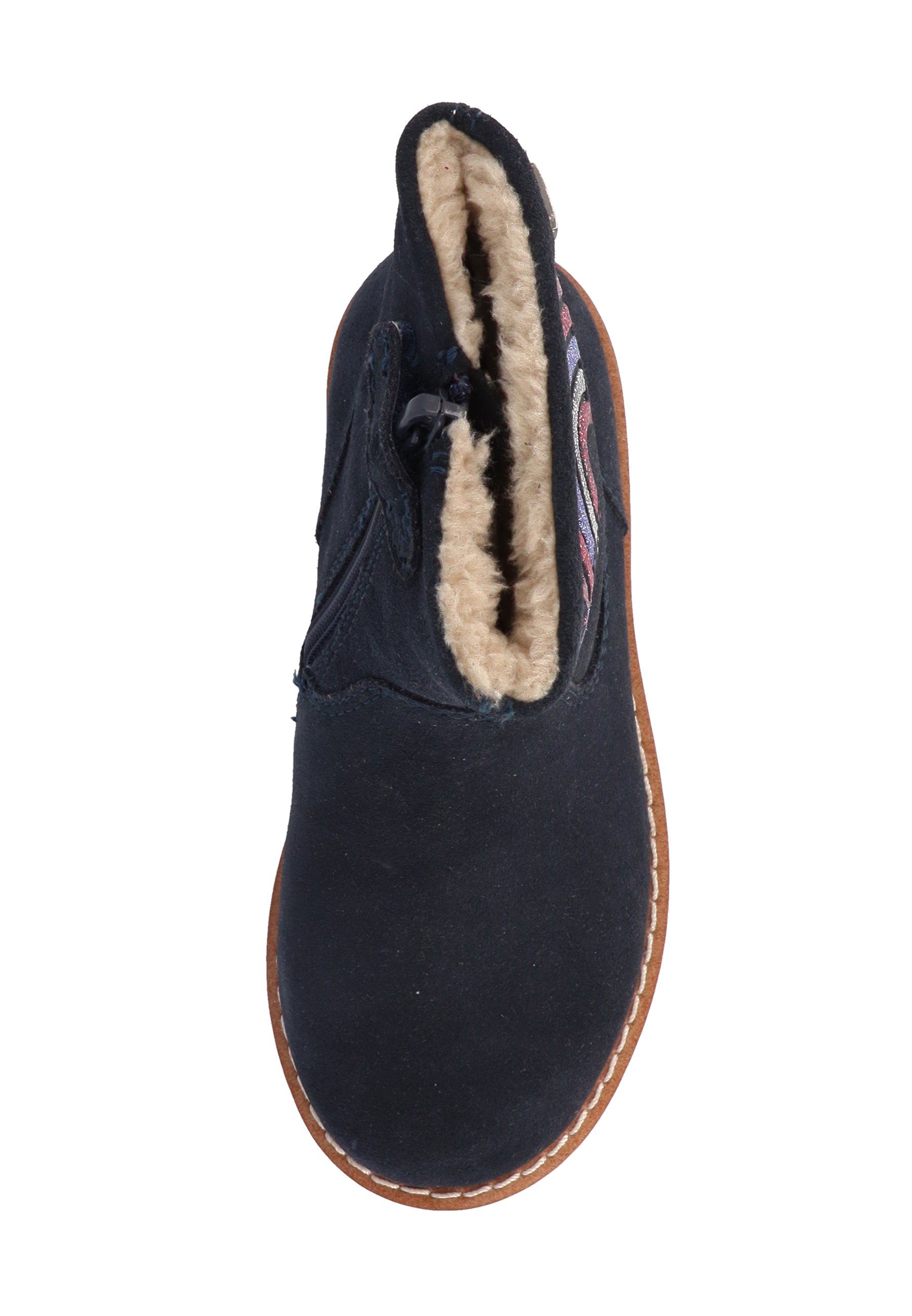Lurchi Fara Kinderschuhe – Blaue Stiefel Mit Reißverschluss Für Mädchen