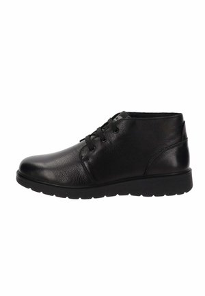 Botines con cordones - nero