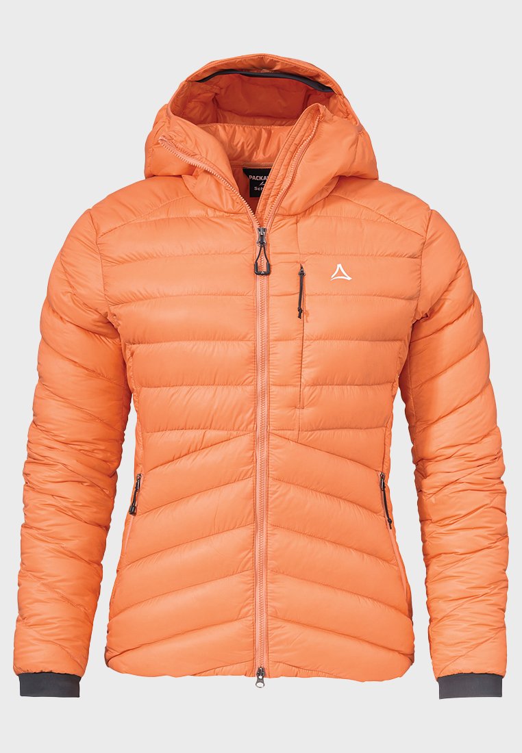 Schöffel Gewatteerde jas oranje