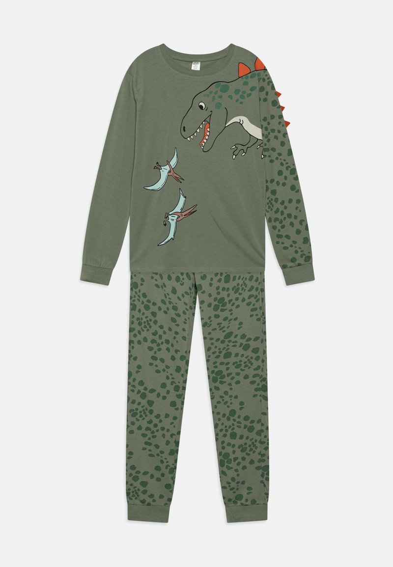 Lindex 3D - Nachtwäsche Set - light khaki