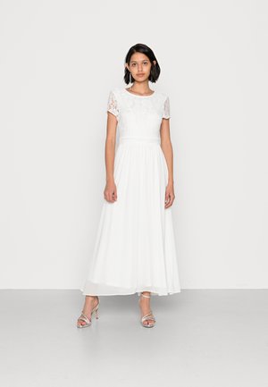 VMDINNA ANCLE DRESS - Společenské šaty - snow white