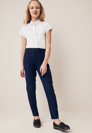 Next, PLAIN FRONT  - Püksid - navy blue